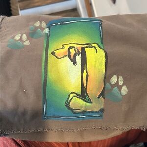 Messenger Bag Painted